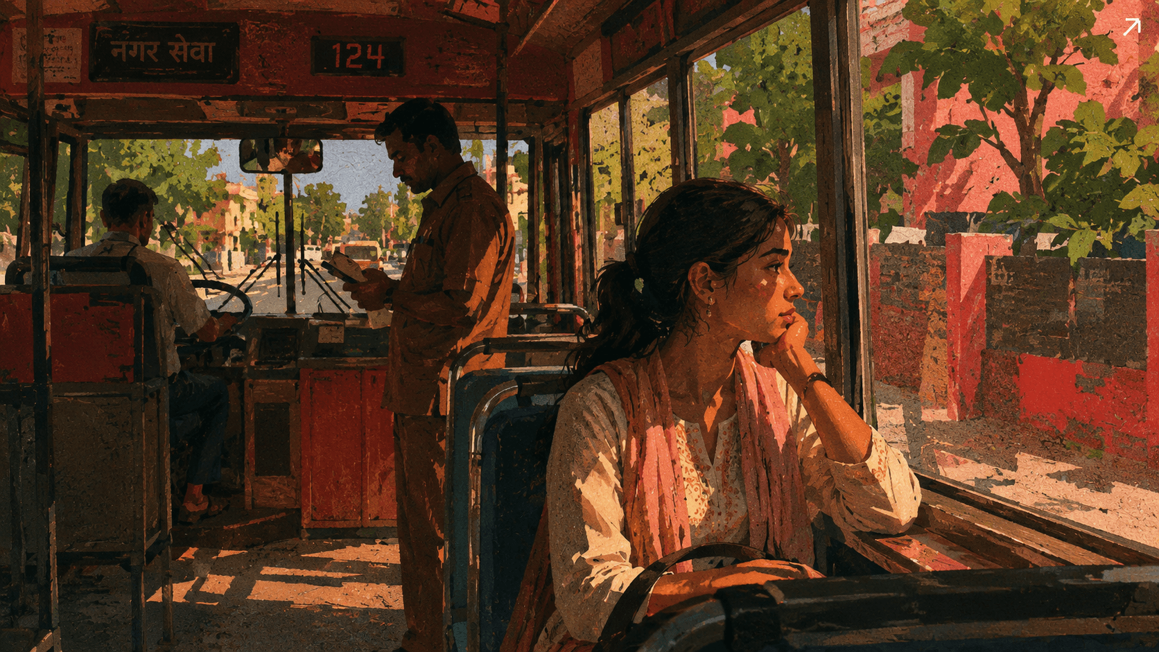 Safar Yaado Ka — journey through a sunlit bus